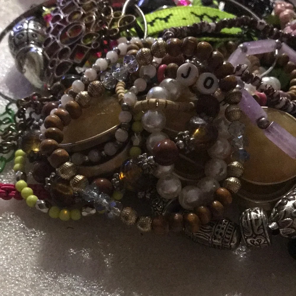 Mixed Beaded Multi-Color Women's Bracelet Set